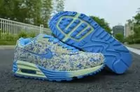 nike air max 90 femme 25th edition limitee cheap flower point blue